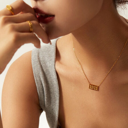 Angel Number 11:11 Lucky Charm Necklace